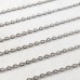 2mm 316 High Quality Stainless Steel Flat Cable Chain - 10 metre roll