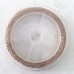2.0mm 18Kt Rose Gold Plated 316 High Quality Stainless Steel Flat Cable Chain - 10 metre roll