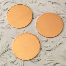 7/8" (23mm) 18ga ImpressArt Copper Circle Premium Stamping Blanks