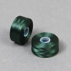C-Lon Size AA Beading Thread Bobbin - Dark Green - 69m