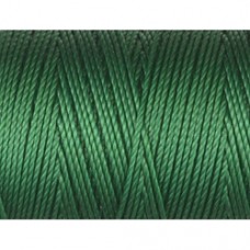 C-Lon .5mm Bead Cord #18 - Green - 86yd (78.6m)