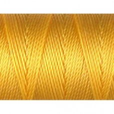 C-Lon Bead Cord #18 - Golden Yellow - 86yd