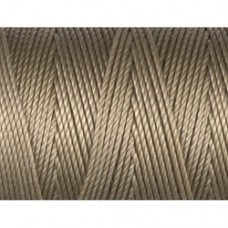 C-Lon .5mm Bead Cord #18 - Khaki - 86yd (78.6m)