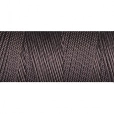 C-Lon 0.4mm Tex 135 Fine Bead Cord - Chocolate - 50yd (45.7m)
