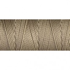 C-Lon 0.4mm Tex 135 Fine Bead Cord - Khaki - 50yd (45.7m)