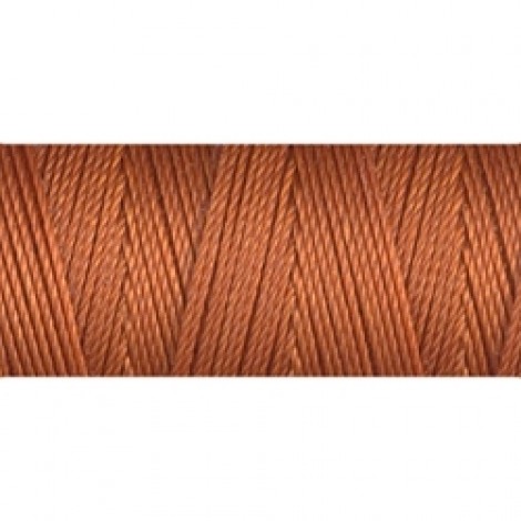 C-Lon 0.4mm Tex 135 Fine Bead Cord - Lt Copper - 136yd (124yd)
