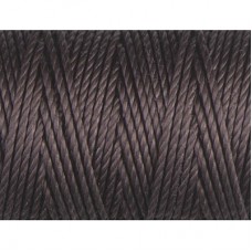 C-Lon 0.9mm Tex 400 Heavyweight Bead Cord - Chocolate  - 39yd (35.6m)