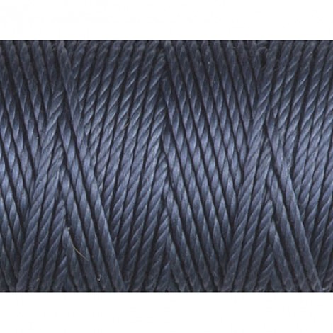 C-Lon 0.9mm Tex 400 Bead Cord - Indigo - 39yd (35.6m)