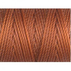 C-Lon 0.9mm Tex 400 Heavyweight Bead Cord - Lt Copper  - 39yd (35.6m)