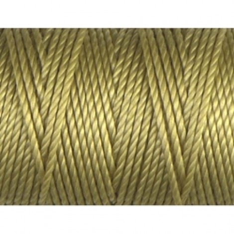C-Lon 0.9mm Tex 400 Bead Cord - Lemongrass - 39yd (35.6m) C-Lon 0.9mm Tex 400 Bead Cord - Lemongrass - 39yd (35.6m)