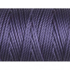 C-Lon 0.9mm Tex 400 Heavyweight Bead Cord - Med Purple  - 39yd (35.6m)