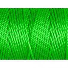 C-Lon 0.9mm Tex 400 Heavyweight Bead Cord - Neon Green  - 39yd (35.6m)