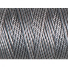 C-Lon 0.9mm Tex 400 Heavyweight Bead Cord - Nickel  - 39yd (35.6m)