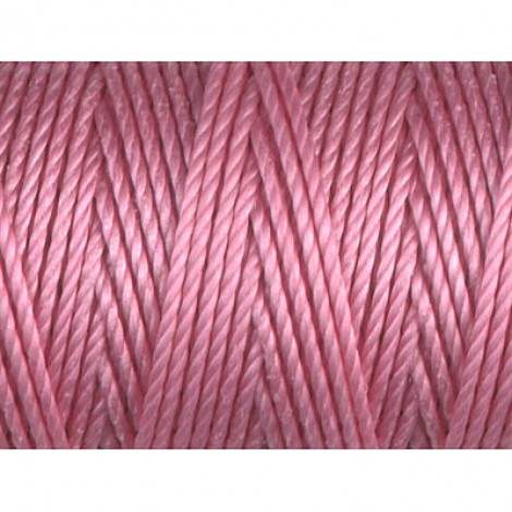 C-Lon 0.9mm Tex 400 Heavyweight Bead Cord - Pink  - 39yd (35.6m)
