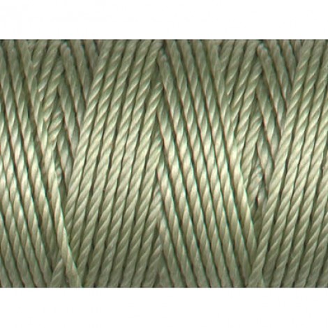 C-Lon 0.9mm Tex 400 Heavyweight Bead Cord - Peridot  - 39yd (35.6m)