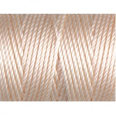 C-Lon 0.9mm Tex 400 Bead Cord - Peach Glow - 39yd (35.6m)