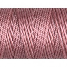 C-Lon 0.9mm Tex 400 Heavyweight Bead Cord - Rose  - 39yd (35.6m)