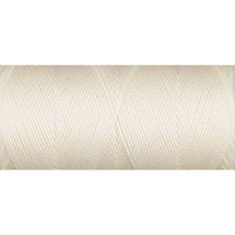 C-Lon .12mm Micro Cord - Vanilla - 100yd (91m)