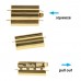 14x18mm Beadsmith Beadslide Smooth Plain Clasp - Gold Plated - each 14x18mm Beadsmith Beadslide Smooth Plain Clasp - Gold Plated - each