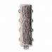 26x7mm Elegant Elements Euro Textured Multi-Strand 4 Hole Clasp - Silver Plated - Each 26x7mm Elegant Elements Euro Textured Multi-Strand 4 Hole Clasp - Silver Plated - Each