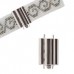 10x18mm Silver Plated Beadslide Clasp