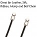 2mm Beadsmith Fold-Over Cord End Crimps w/Loop - Silver Plated - Pack of 12 (6 Pair) 2mm Beadsmith Fold-Over Cord End Crimps w/Loop - Silver Plated - Pack of 12 (6 Pair)