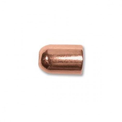 9x6mm Copper Cord End Caps