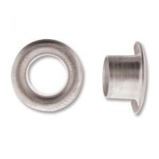 1/4in Eyelets - Silver Plated - Pack of 24