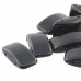 9x17mm Czech Glass 2-Hole Carrier Beads - Jet - Per 15 beads 9x17mm Czech Glass 2-Hole Carrier Beads - Jet - Per 15 beads