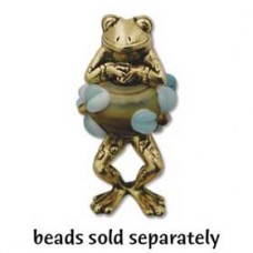 Frog Bead Critter - Gold