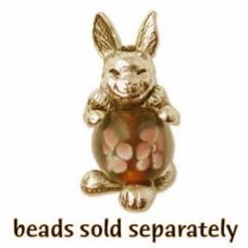 Bunny Bead Critter - Gold