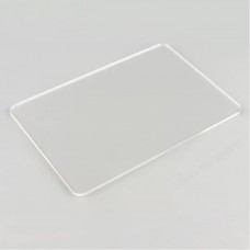 10x15cm Clear Acrylic Work Surface for Clay with Rounded Edges