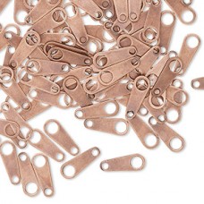 10x4mm Antique Copper Plated Chain Tabs