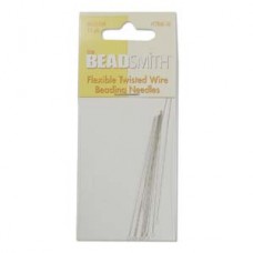Beadsmith Twisted 2.5" Wire Needles - Medium - Pack of 10