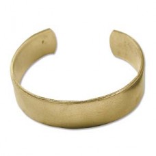 Brass Bracelet Cuff Blank - 3/4" wide (19mm)
