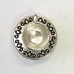 15x7mm Teacup + Saucer Charms - Antique Silver Plated