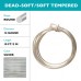14ga Beadsmith Wire Elements Dead Soft Anti-Tarnish Craft Wire - Silver - 3.05m 