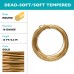 16ga Beadsmith Wire Elements Dead Soft Anti-Tarnish Craft Wire - Gold - 5yd (4.6m)