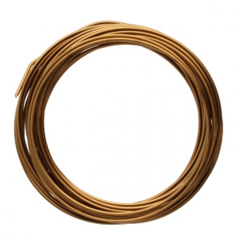 16ga Beadsmith Pro-Quality Vintage Bronze Dead Soft Anti-Tarnish Wire - 5yd (4.57m)