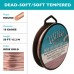 18ga Beadsmith Wire Elements Anti-Tarnish Dead Soft Craft Wire - Rose Gold - 1/4lb (50ft)