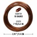 18ga Beadsmith Wire Elements Square Soft Temper Anti-Tarnish Craft Wire - Antique Copper - 7yd (6.6m) 18ga Beadsmith Wire Elements Square Soft Temper Anti-Tarnish Craft Wire - Antique Copper - 7yd (6.6m)