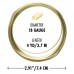 18ga Beadsmith Wire Elements Square Dead Soft Anti-Tarnish Craft Wire- Champagne Gold - 4yd (3.65m) 18ga Beadsmith Wire Elements Square Dead Soft Anti-Tarnish Craft Wire- Champagne Gold - 4yd (3.65m)