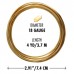 18ga Square Beadsmith Wire Elements Soft Temper Anti-Tarnish Craft Wire - Gold - 4yd (3.65m)
