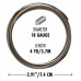 18ga Square Beadsmith Anti-Tarnish Wire - Titanium Colour - 4yd (3.65m) 18ga Square Beadsmith Anti-Tarnish Wire - Titanium Colour - 4yd (3.65m)