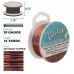 20ga Beadsmith Wire Elements Dead Soft Anti-Tarnish Craft Wire - Antique Copper - 10yd (9.1m)