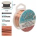 20ga Beadsmith Wire Elements Dead Soft Anti-Tarnish Craft Wire - Natural Copper - 10yd (9.1m)
