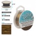 20ga Beadsmith Wire Elements Dead Soft Anti-Tarnish Wire - Vintage Bronze - 10yd (9.1m)