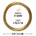 21ga Square Beadsmith Wire Elements Dead Soft Anti-Tarnish Craft Wire - Gold - 4yd (3.65m) 21ga Square Beadsmith Wire Elements Dead Soft Anti-Tarnish Craft Wire - Gold - 4yd (3.65m)