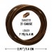 21ga Square Beadsmith Wire Elements Dead Soft Anti-Tarnsih Craft Wire - Vintage Bronze - 6.6 metres