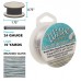 24ga Beadsmith Wire Elements Dead Soft Tarnish Resistant Craft Wire- Brushed Silver - 10yd (9.1m)